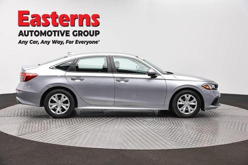 Silver 2024 Honda Civic LX