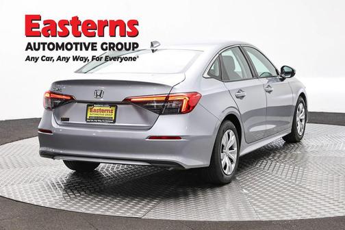 Silver 2024 Honda Civic LX