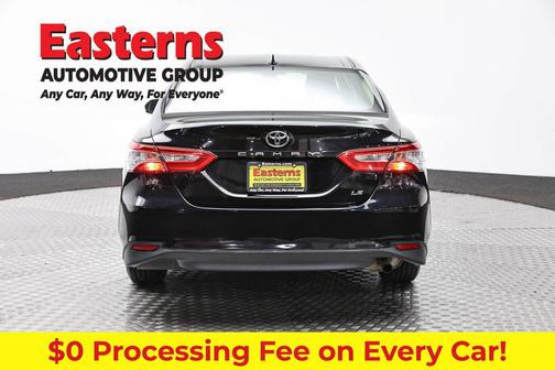 Midnight Black Metallic 2019 Toyota Camry LE