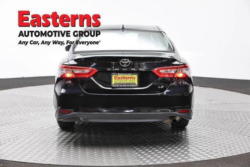 Midnight Black Metallic 2019 Toyota Camry LE