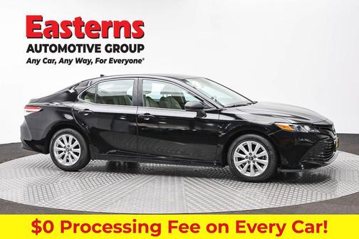 Midnight Black Metallic 2019 Toyota Camry LE