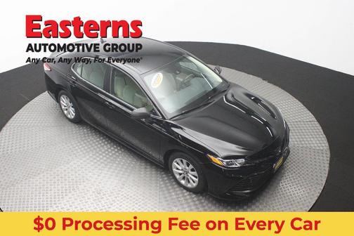 Midnight Black Metallic 2019 Toyota Camry LE