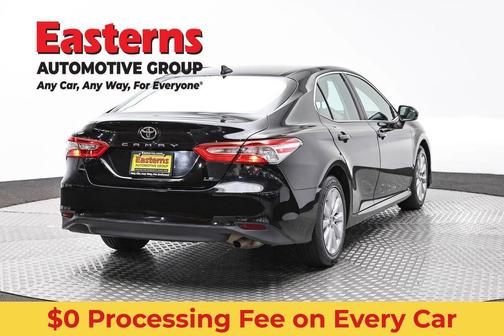 Midnight Black Metallic 2019 Toyota Camry LE