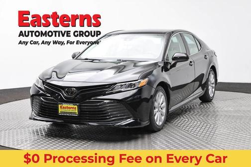 Midnight Black Metallic 2019 Toyota Camry LE