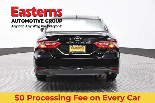 Midnight Black Metallic 2019 Toyota Camry LE