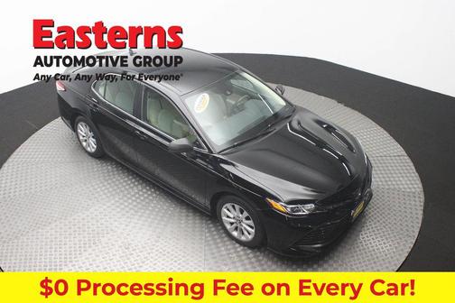 Midnight Black Metallic 2019 Toyota Camry LE