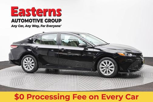 Midnight Black Metallic 2019 Toyota Camry LE