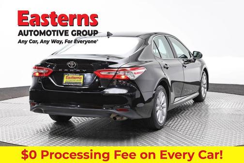 Midnight Black Metallic 2019 Toyota Camry LE