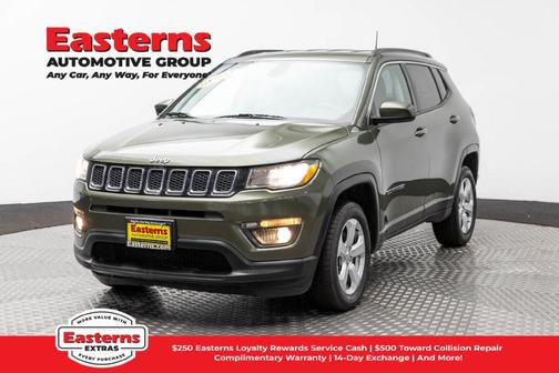 Olive Green Pearlcoat 2021 Jeep Compass Latitude