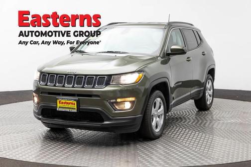 Olive Green Pearlcoat 2021 Jeep Compass Latitude
