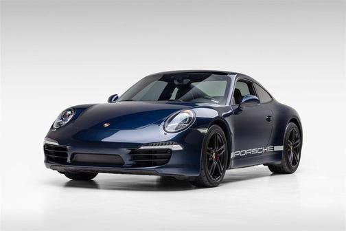 Dark Blue 2014 Porsche 911 Carrera