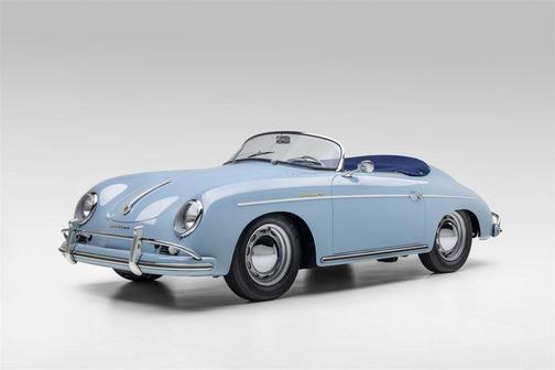 Blue 1958 Porsche 356 A