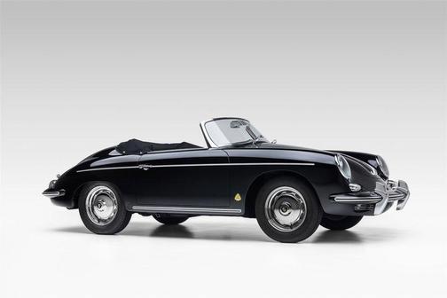 Black 1960 Porsche 356 B