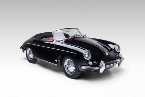 Black 1960 Porsche 356 B
