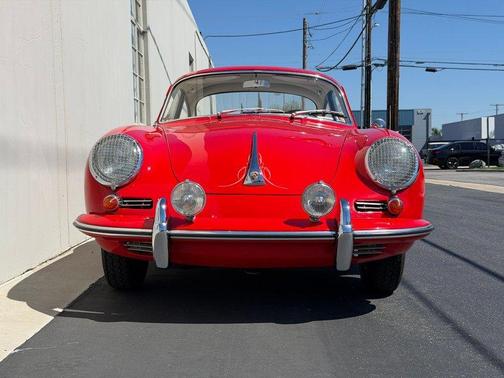 Ruby Red 1963 Porsche 356 B
