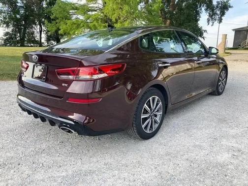 Maroon 2019 Kia Optima EX