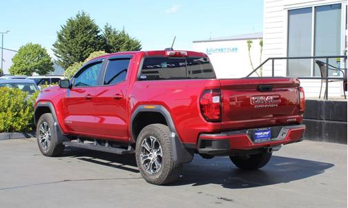 Volcanic Red Tintcoat 2023 GMC Canyon AT4