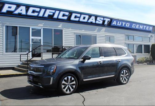 Gray 2021 Kia Telluride SX