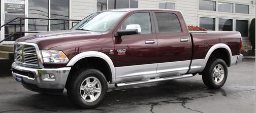 Deep Molten Red Pearlcoat 2012 RAM 2500 Laramie