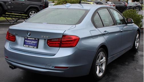 Blue 2014 BMW 328 Sulev