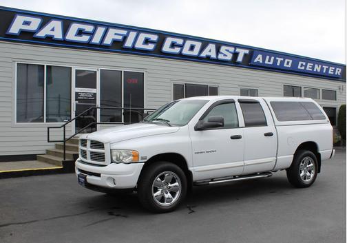 White 2004 Dodge Ram 1500 SLT Quad Cab