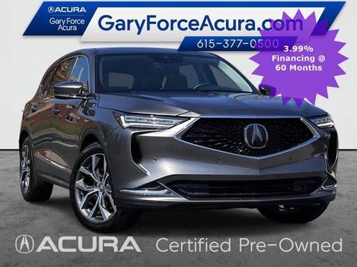 Liquid Carbon Metallic 2024 Acura MDX Technology Package