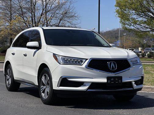 White Diamond Pearl 2019 Acura MDX 3.5L