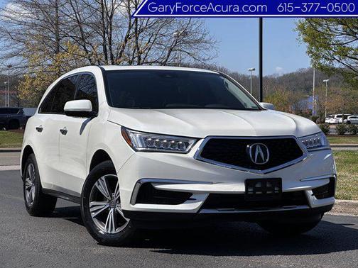 White Diamond Pearl 2019 Acura MDX 3.5L