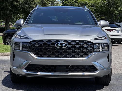 Shimmering Silver 2023 Hyundai SANTA FE Calligraphy