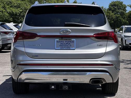 Shimmering Silver 2023 Hyundai SANTA FE Calligraphy