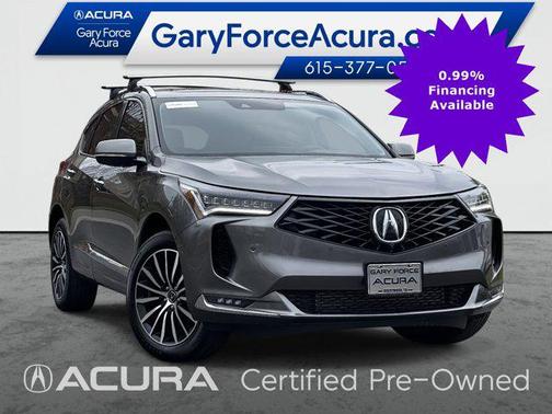 Liquid Carbon Metallic 2026 Acura RDX Advance Package