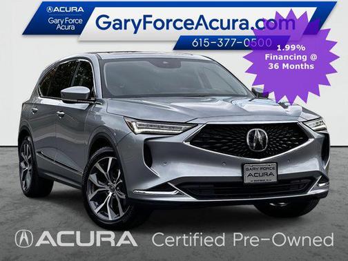 Lunar Silver Metallic 2023 Acura MDX Technology Package