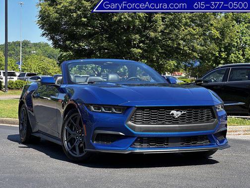 Atlas Blue Metallic 2024 Ford Mustang EcoBoost Premium