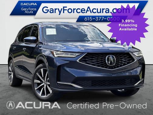 Canyon River Blue Metallic 2025 Acura MDX Technology Package