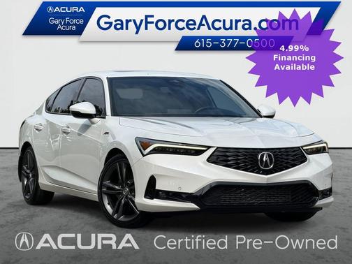 White 2025 Acura Integra A-SPEC Technology