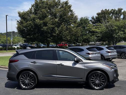 Liquid Carbon Metallic 2024 Acura RDX A-Spec Advance Package