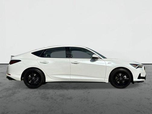 Platinum White Pearl 2026 Acura Integra FWD A-Spec