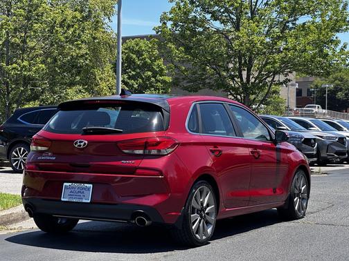 Scarlet Red Pearl 2018 Hyundai Elantra GT Sport