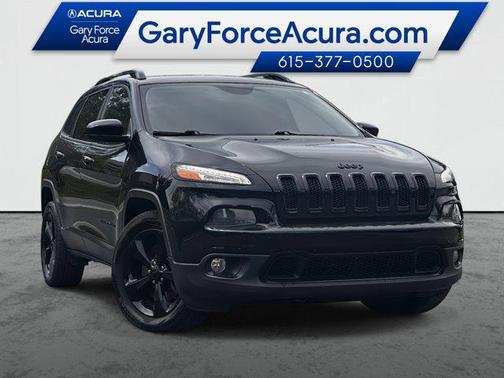 Diamond Black Crystal Pearlcoat 2018 Jeep Cherokee Latitude