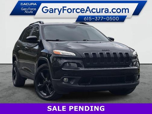 Diamond Black Crystal Pearlcoat 2018 Jeep Cherokee Latitude
