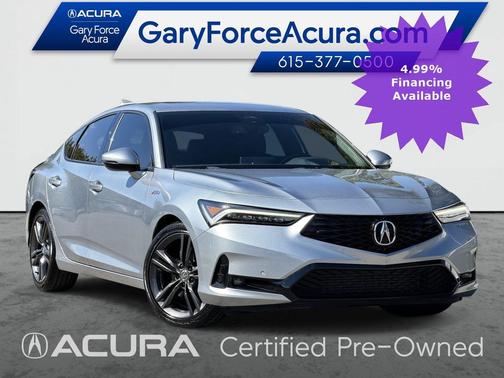 Lunar Silver Metallic 2025 Acura Integra A-SPEC Technology