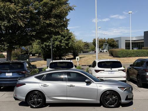Lunar Silver Metallic 2025 Acura Integra A-SPEC Technology