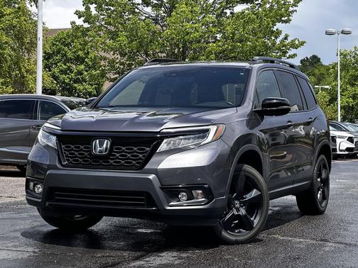 Modern Steel Metallic 2021 Honda Passport AWD Elite