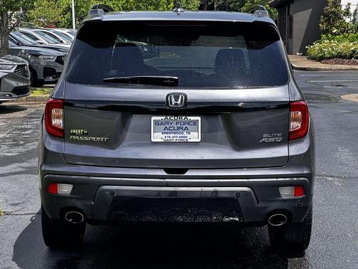 Modern Steel Metallic 2021 Honda Passport AWD Elite
