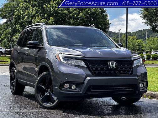 Modern Steel Metallic 2021 Honda Passport AWD Elite