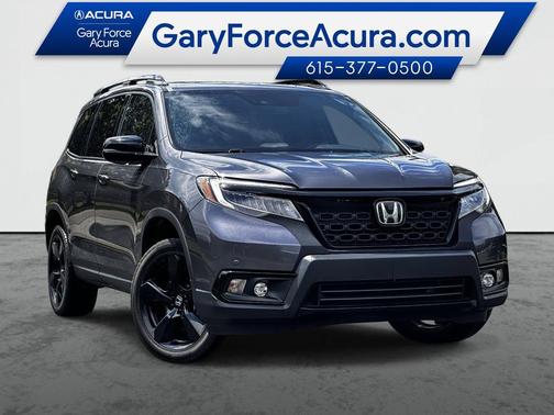 Modern Steel Metallic 2021 Honda Passport AWD Elite