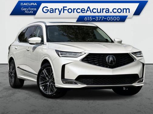 Platinum White Pearl 2026 Acura MDX Advance Package