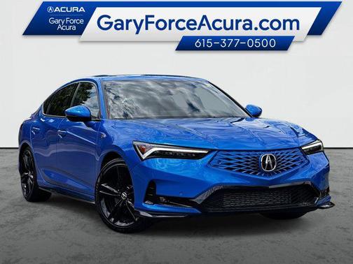 Double Apex Blue Pearl 2026 Acura Integra FWD A-Spec with Technology
