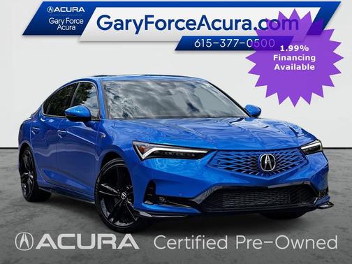 Double Apex Blue Pearl 2026 Acura Integra FWD A-Spec with Technology