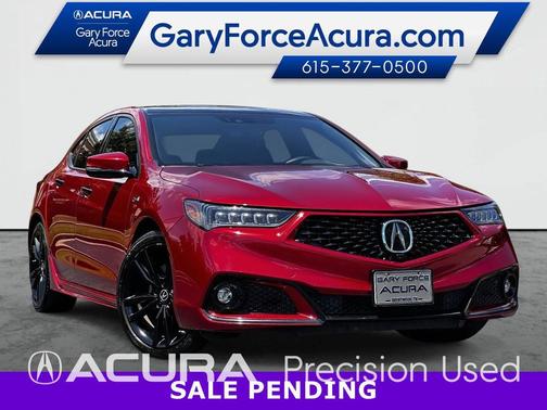 Valencia Red Pearl 2020 Acura TLX Base